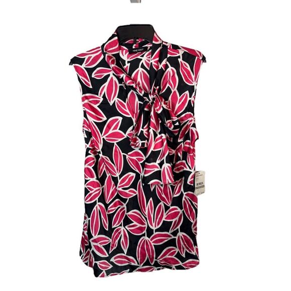 Nine West Newport‎ Bay Candy Multi Sleeveless Blouse 1X - Picture 1 of 8